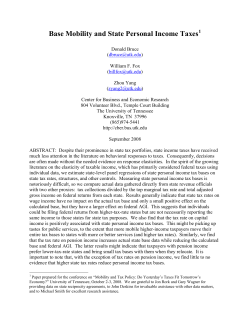 Base Mobility and State Personal Income Taxes