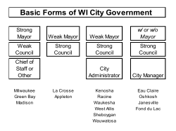 Basic Forms of WI City Government