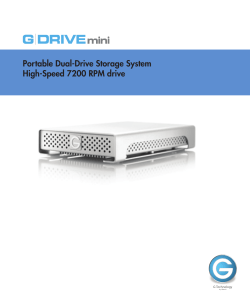 G-Drive Mini Installation