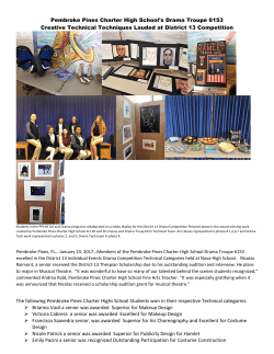 Pembroke Pines Charter High School Drama Troupe 6153