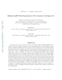 Kilohertz QPO Peak Separation Is Not Constant in Scorpius X-1