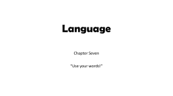 Chap 17 Language