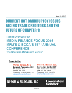 Presented - Media Financial Management Association