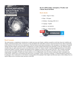 Online Atmosphere, Weather and Climate