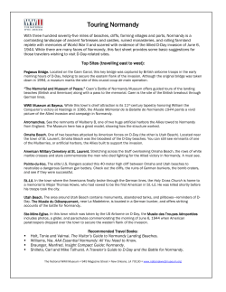 Touring Normandy - The National WWII Museum