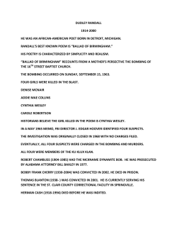 Dudley Randall Introduction