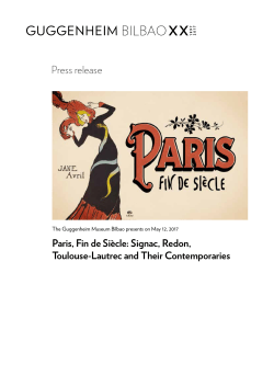 Signac, Redon, Toulouse-Lautrec, and Their