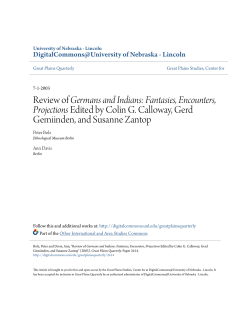 Review of Germans and Indians - DigitalCommons@University of