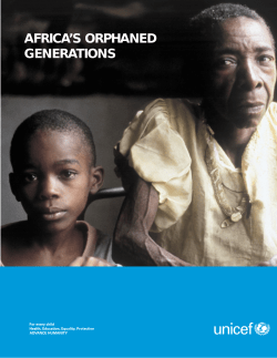 Africa`s Orphaned Generations