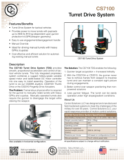 CS7100 Turret Drive System