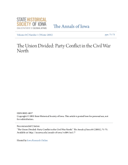 The Union Divided: Party Conflict in the Civil War North