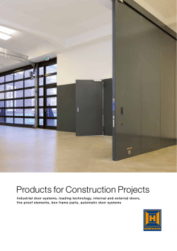 Products for Construction Projects