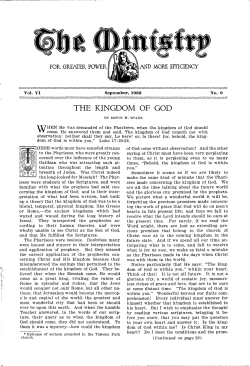 the kingdom of god - Andrews University