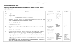 NCEA Level 1 Chemistry (90932) 2012
