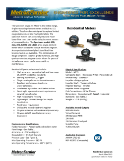 Spectrum 30D Datasheet - Metron