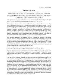 English - EFTA Court