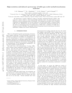 High-resolution mid-infrared spectroscopy of buffer-gas