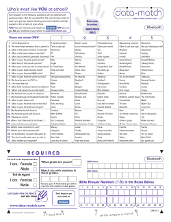 Data Match Quest bluetooth 10