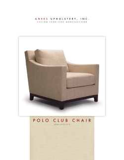 polo club chair - Anees Upholstery