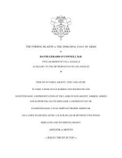a detailed explanation of the coat of arms.