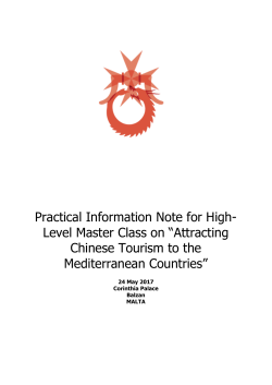 Practical Information Note