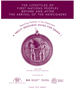 the lifestyles of first nations peoples before and after the arrival of the