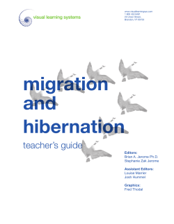 migration and hibernation