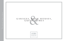 GaraGes, Bunk Houses, Guest Homes