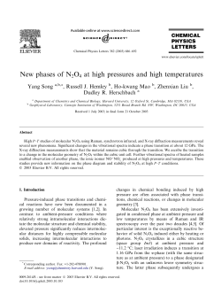 New phases of N2O4 at high pressures and high temperatures