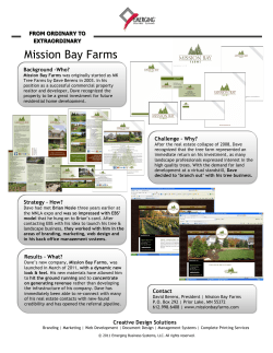 Mission Bay Farms Case Study - Emerging Business Systems, Ltd.
