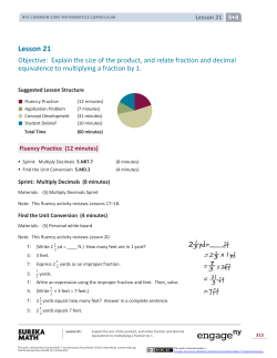 Lesson 21 - EngageNY