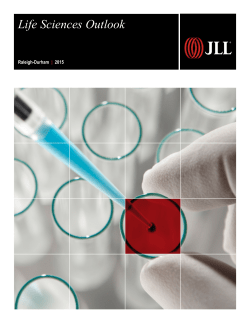 Life Sciences Outlook Raleigh-Durham