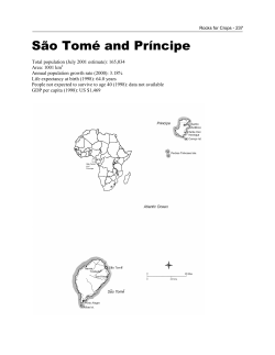 S&atilde;o Tom&eacute; and Pr&iacute;ncipe