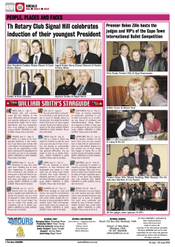 Th Rotary Club Signal Hill celebrates induction of their youngest