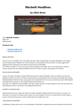Macbeth Headlines - carlaspacher.com