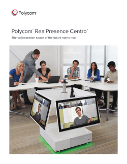 RealPresence Centro Brochure