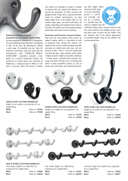 Fittings Cast-Iron enamelled Catalouge