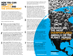 humans are the most overpopulated animals on the planet. period.