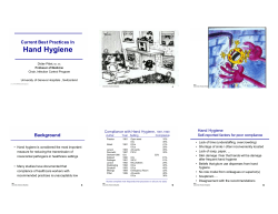 Hand Hygiene - webber Training