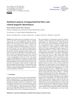 Statistical analysis of magnetotail fast flows and related magnetic