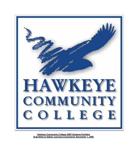 Systems Portfolio  - Hawkeye Community College