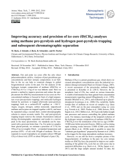 Improving accuracy and precision of ice core &delta;D(CH4) analyses