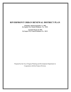 2 Riverfront Urban Renewal Plan