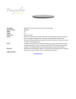 Description: BeechTek&trade; Round Table Top w/ Reverse