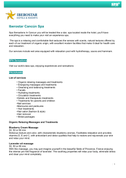 Iberostar Canc&uacute;n Spa - Peninsulaconventioncenter.com