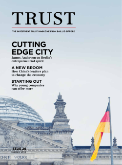 cutting edge city - Interactive Investor