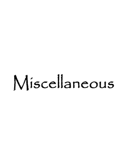 Miscellaneous - Mr. Hill`s Science Website
