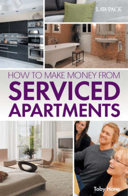 How to Make Money From Serviced Apartments sample