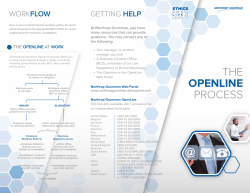 OpenLine Brochure - Northrop Grumman Corporation