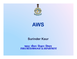 Automated weather stations 13 April 2012